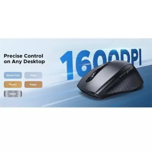 Alternative view of Безжична мишка Ugreen M511 45012 USB 2.4GHz - черна