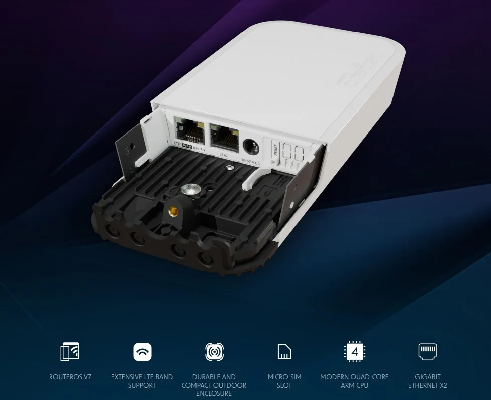 2-лентова точка за достъп MikroTik wAP ac LTE kit wAPGR-5HacD2HnD&EC200A-EU - Image 135
