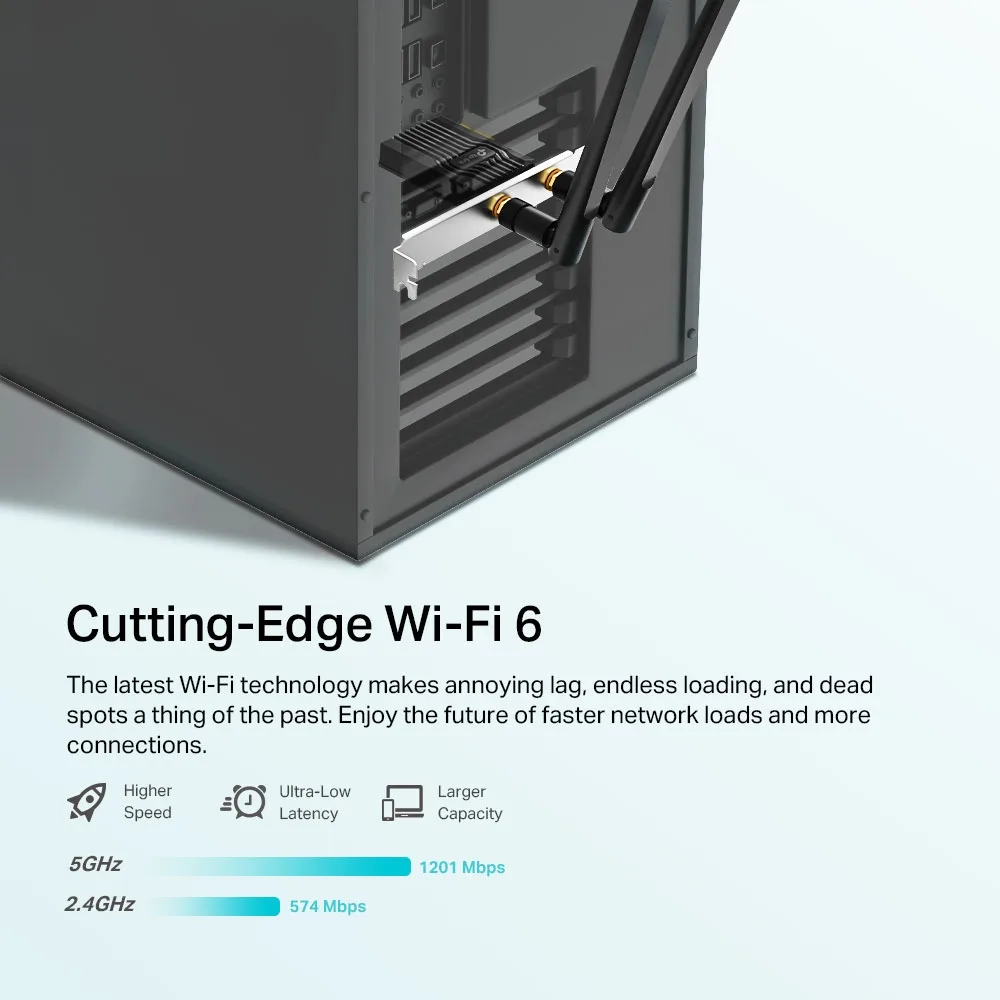 Безжичен PCIe адаптер TP-Link Archer Archer TX20E AX1800 - Image 104