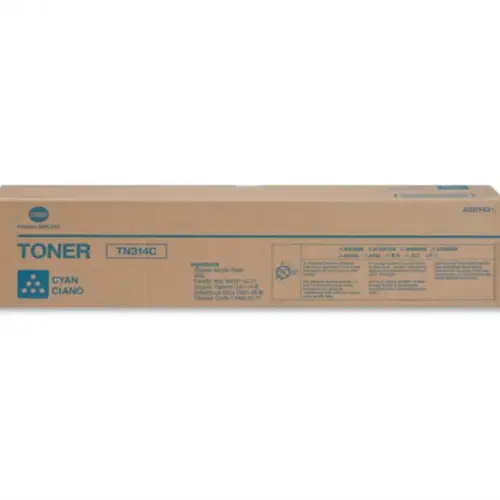 КАСЕТА ЗА KONICA MINOLTA BIZHUB C353/C355 - Cyan - TN314C (TN-314C) -  PN A0D7451