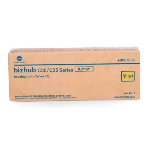 БАРАБАННА КАСЕТА ЗА KONICA MINOLTA BIZHUB C35/C35P/C25 - Yellow - DRUM UNIT - IUP14Y (IUP-14Y) -  PN