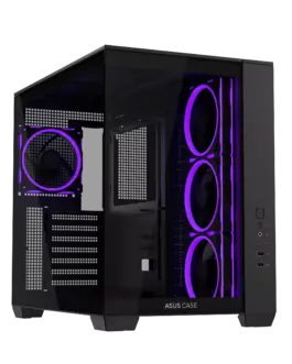 Кутия за компютър ASUS A32 PLUS Tempered Glass + 4 ARGB Вентилатора -