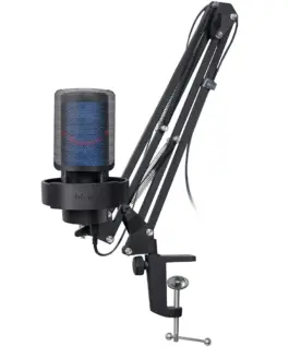 Alternative view of Микрофон със стойка FIFINE A8T RGB - Black