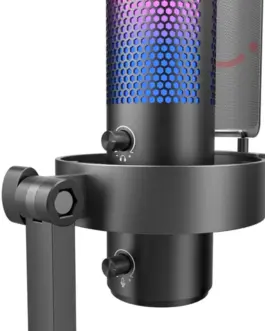 Alternative view of Настолен микрофон FIFINE A9 RGB 4 Polar Patterns- Black