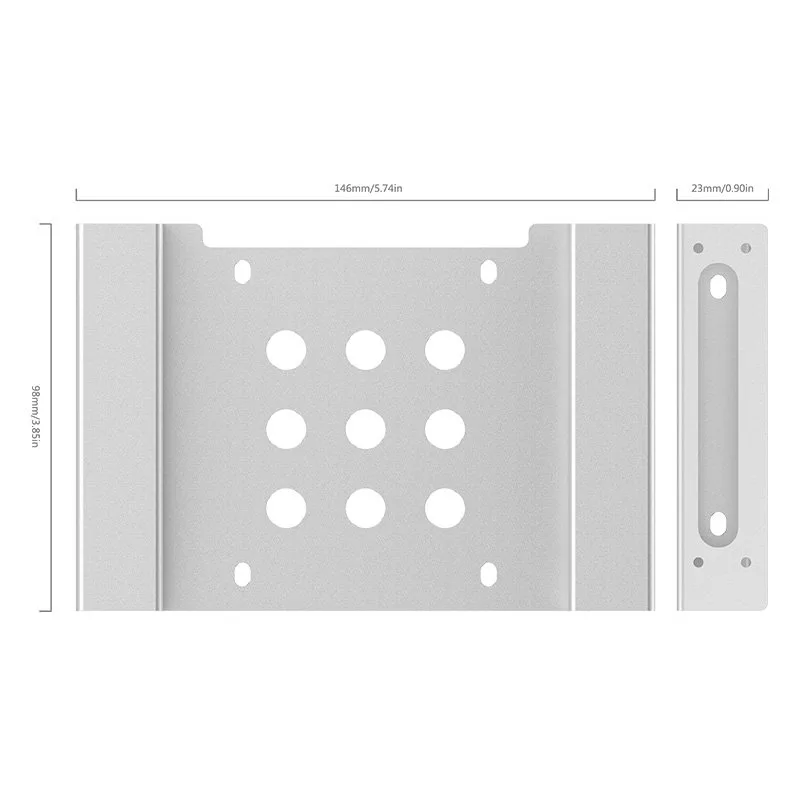 Orico Адаптер SSD/HDD bracket 2.5"/3.5"->5.25" - AC52535-1S-SV - Image 118