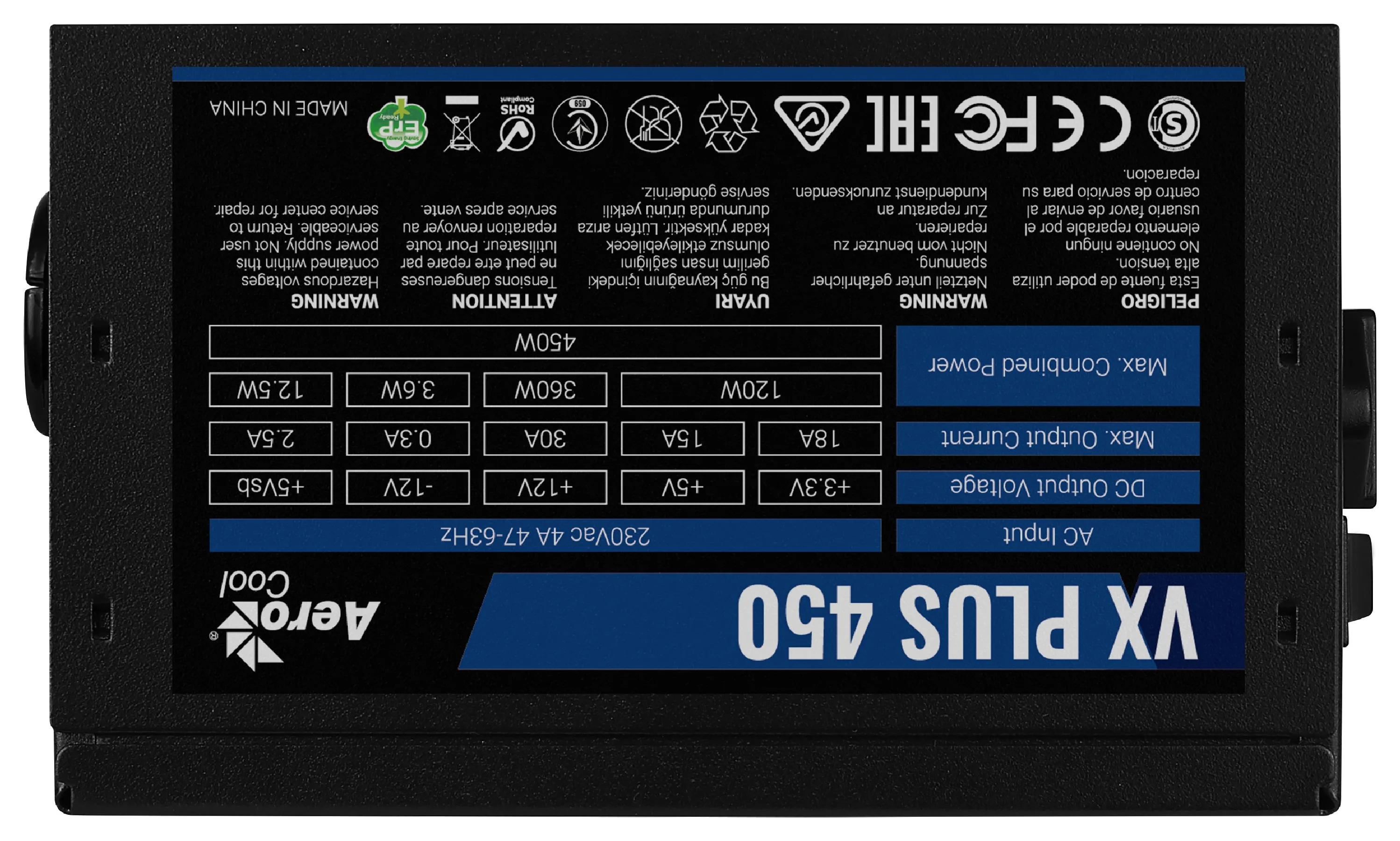 AeroCool захранване PSU VX PLUS 450W - ACPN-VS45NEY.11 - Image 138