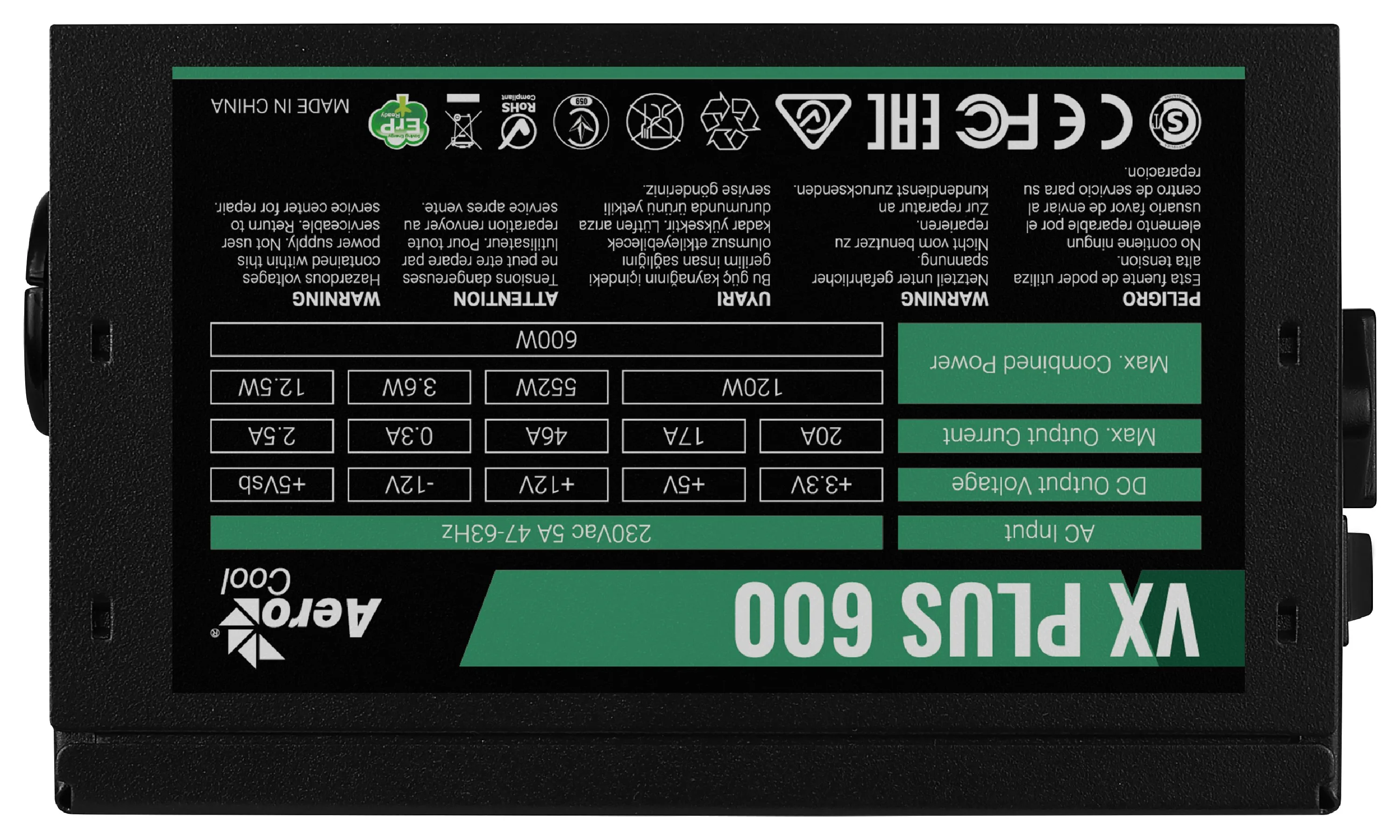 AeroCool захранване PSU VX PLUS 600W - ACPN-VS60NEY.11 - Image 143