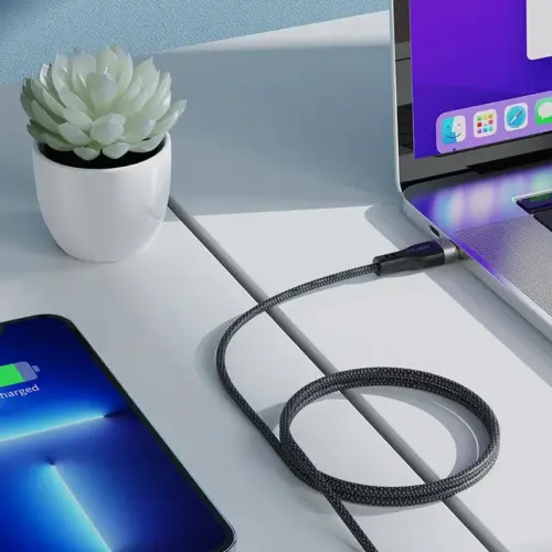 Acefast Кабел USB-C to USB-C Cable 60W MAGNETIC 1.2m – C11-03 –