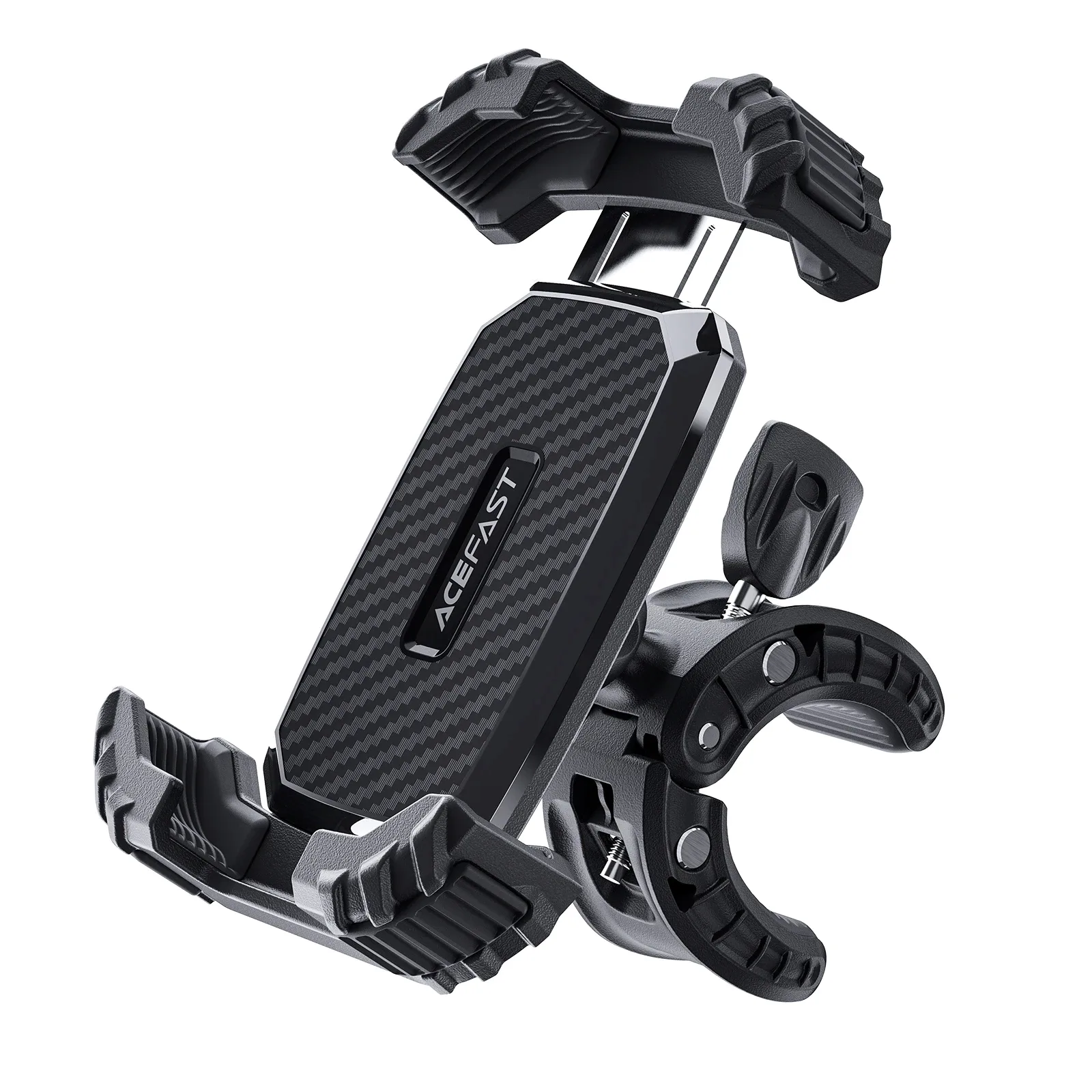 Acefast Стойка за телефон за колело Bicycle phone holder - Anti-skid, Shock-Absorbing - D23 - Black - Image 236