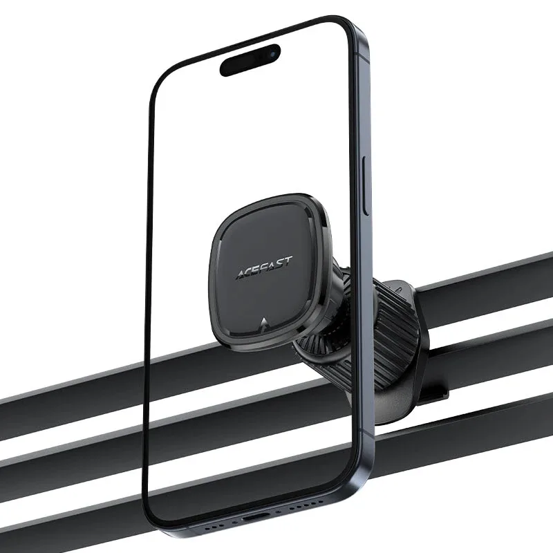 Acefast Стойка за телефон за кола Car phone holder - for outlet, Magnetic - D34 - Black - Image 249