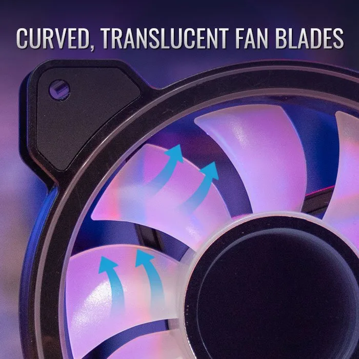 AeroCool вентилатор Fan 120 mm - Mirage 12 aRGB - ACF3-MR10217.11 - Image 154