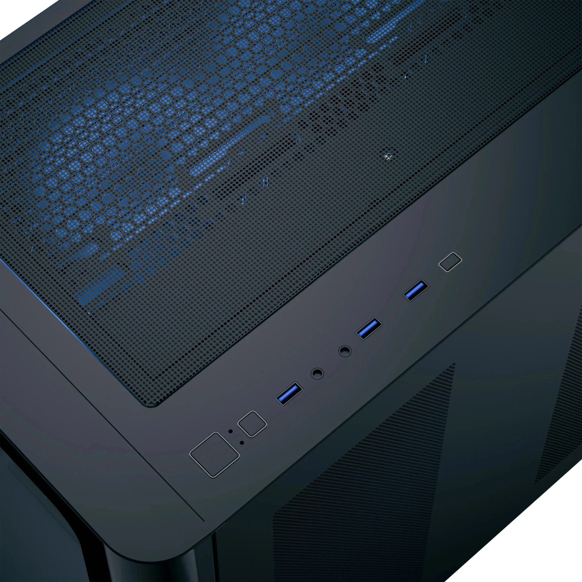 AeroCool кутия Case ATX - P500C-G-BK-v1 - 4 x 120 mm Infinity Mirror A-RGB - Image 99