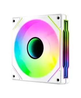 AeroCool вентилатор Fan 120mm Phantom M-3 - Infinity Mirror ARGB - White