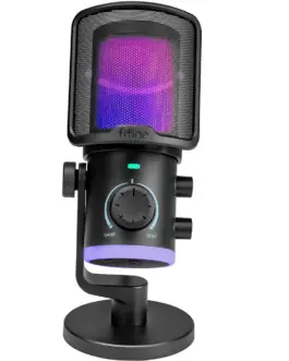 Настолен микрофон FIFINE AM6 RGB - Black