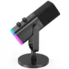 Настолен микрофон FIFINE AM8 Dynamic RGB XLR/USB- Black