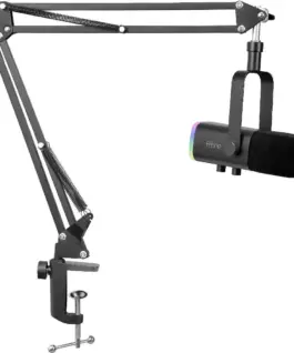 Alternative view of Микрофон със стойка FIFINE AM8T Dynamic RGB - Black