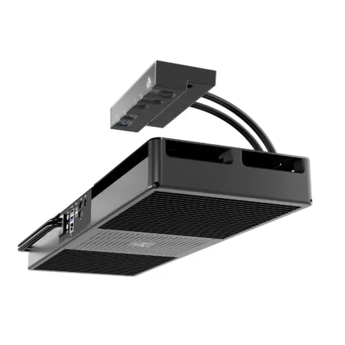 Arctic безшумен настолен компютър за под бюро Under Desk PC - Senza 5700G Pro - Ryzen 7 5700G 32GB DDR4 1TB NVMe Win 11