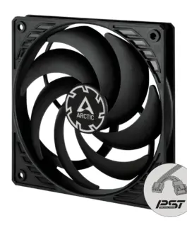 Arctic управляем вентилатор Fan 120x120x15mm - P12 SLIM PWM PST - 300-2100 RPM
