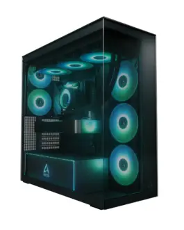 Arctic кутия Case E-ATX - Xtender (Black) - 5 A-RGB Fans included
