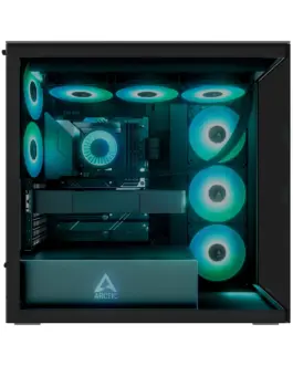 Alternative view of Arctic кутия Case E-ATX - Xtender (Black) - 5 A-RGB Fans included