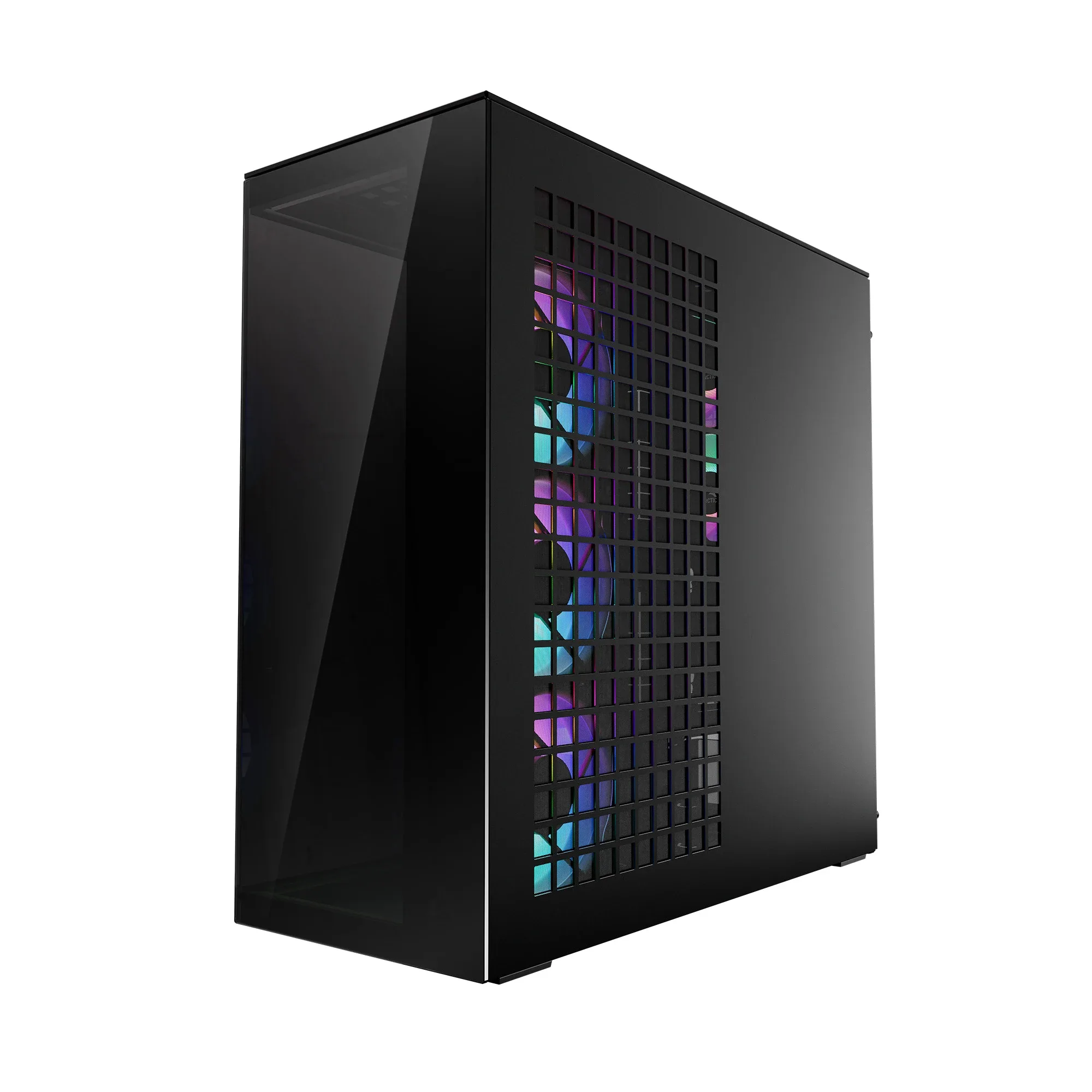 Arctic кутия Case E-ATX - Xtender VG (Mirror Black) - PCIe Gen 4 riser included, 5 A-RGB Fans included - Image 93