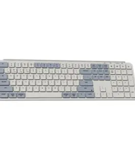 Alternative view of Безжична клавиатура Keychron B6 Pro Ultra-Slim - Retro Blue