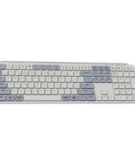 Alternative view of Безжична клавиатура Keychron B6 Pro Ultra-Slim - Retro Blue