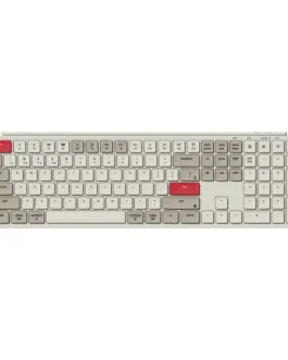 Безжична клавиатура Keychron B6 Pro Ultra-Slim - Retro Red