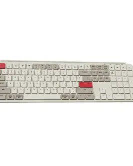 Alternative view of Безжична клавиатура Keychron B6 Pro Ultra-Slim - Retro Red