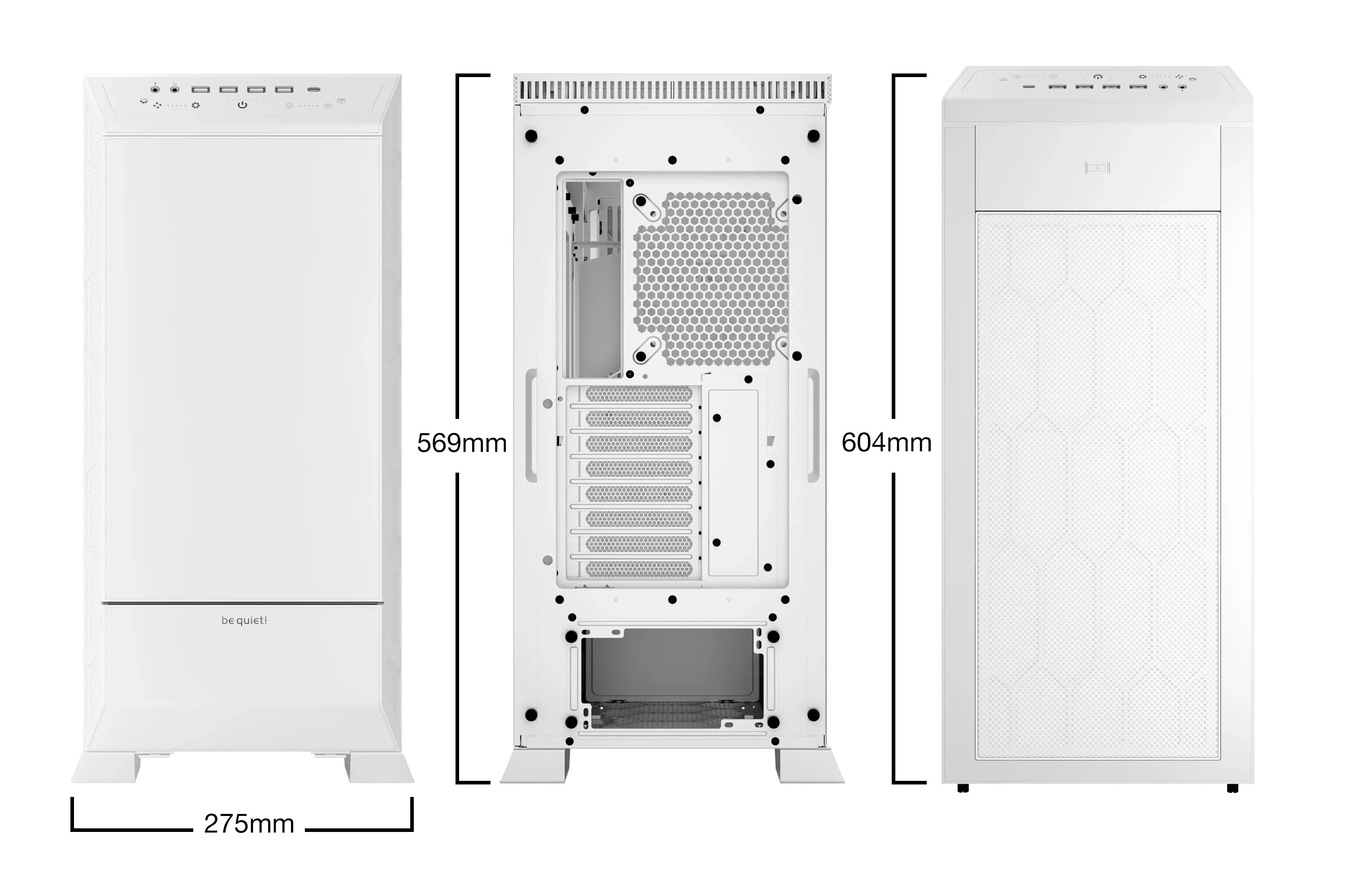 be quiet! кутия Case EATX - Dark Base Pro 901 White - Image 137