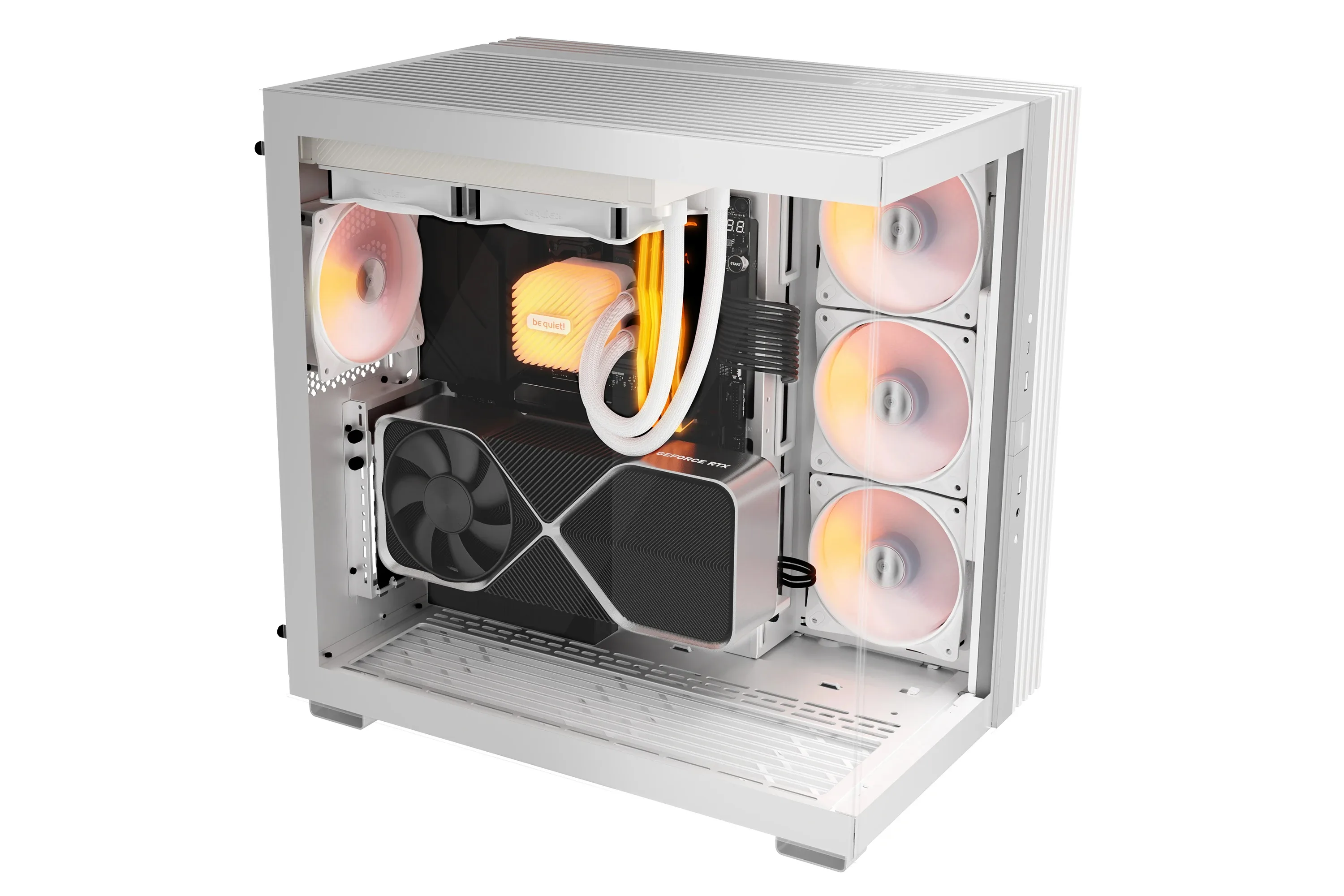 be quiet! кутия Case ATX - LIGHT BASE 600 DX White - Image 143