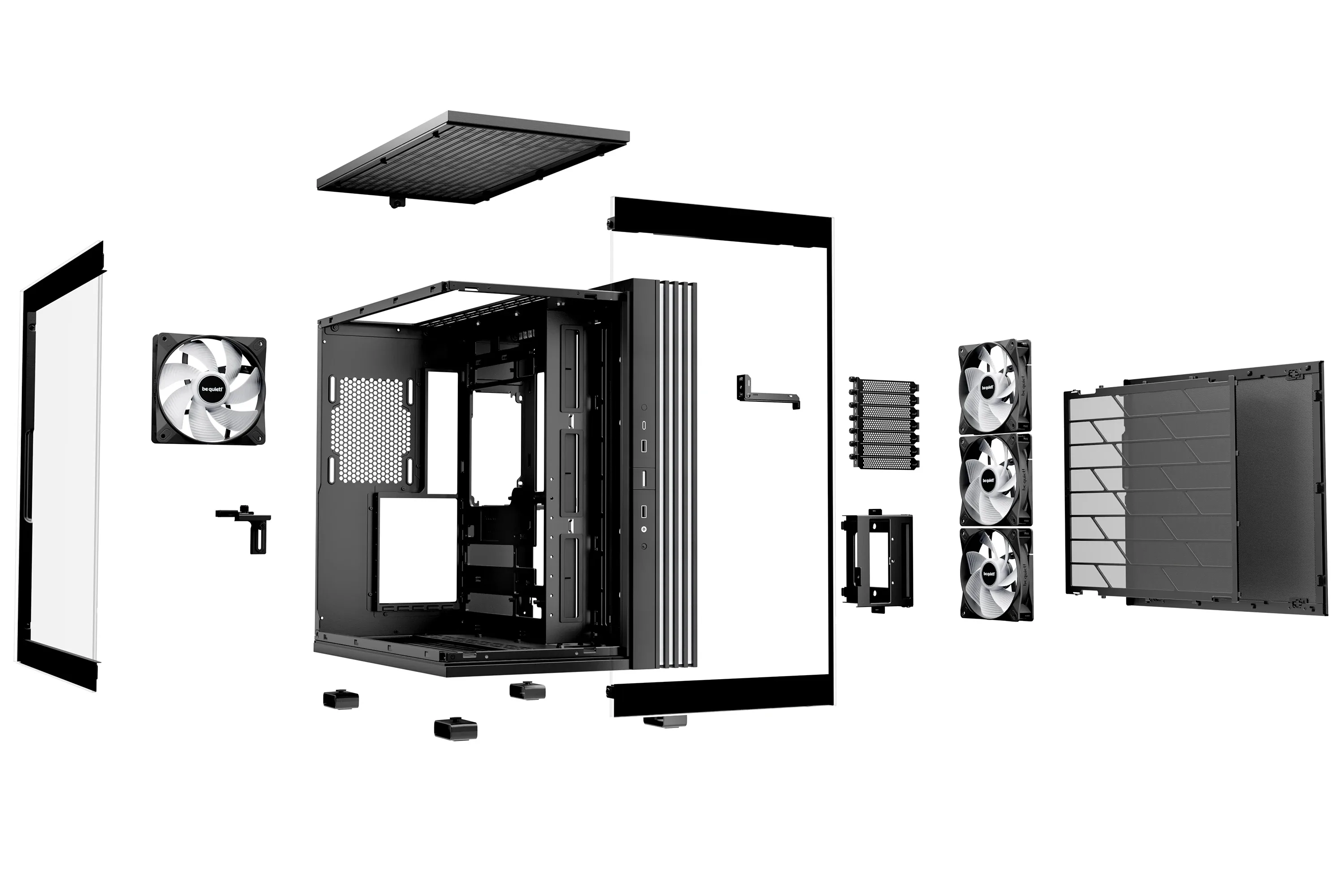 be quiet! кутия Case ATX - LIGHT BASE 600 LX Black - Image 134