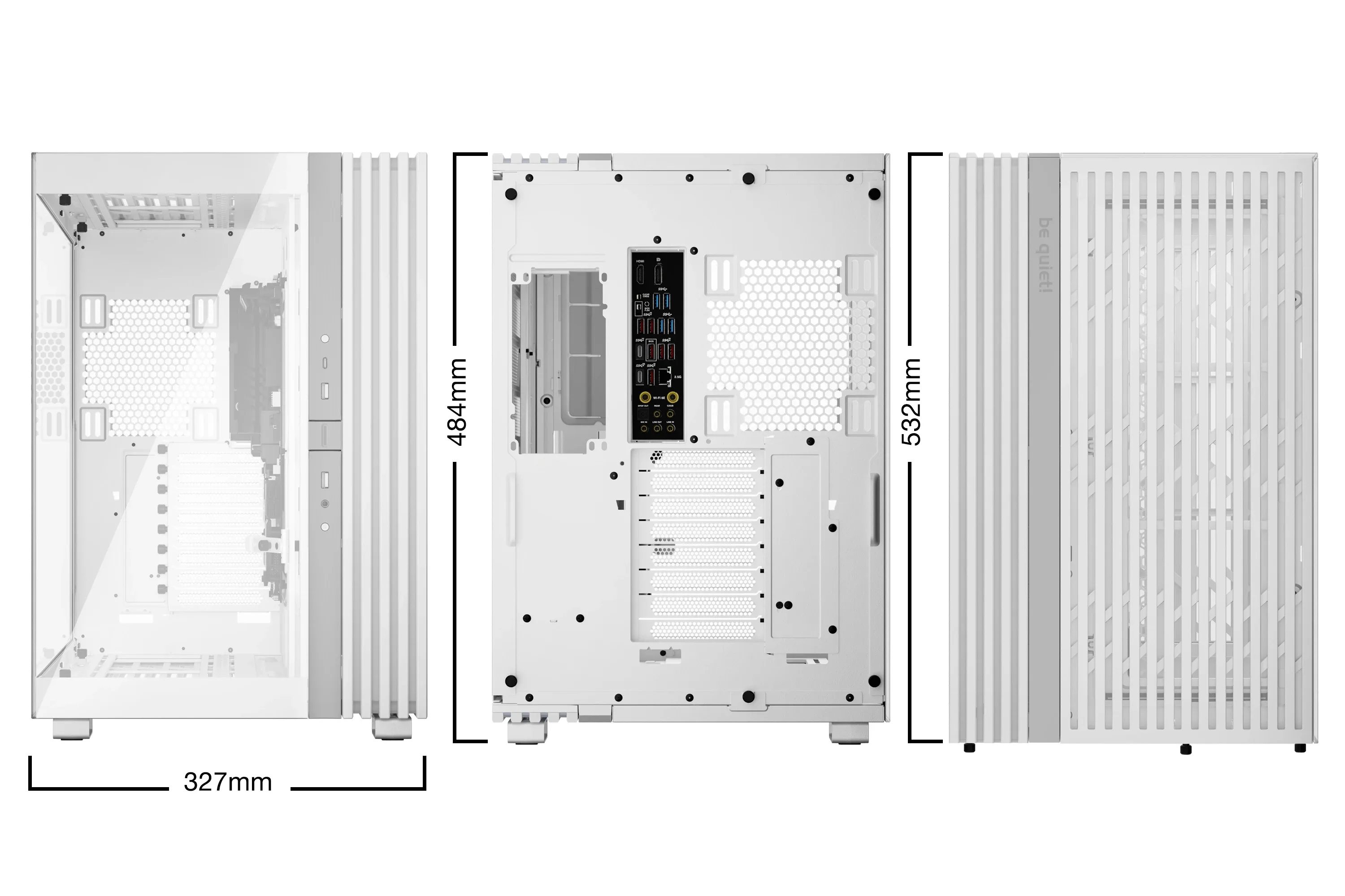 be quiet! кутия Case EATX - LIGHT BASE 900 DX White - Image 117