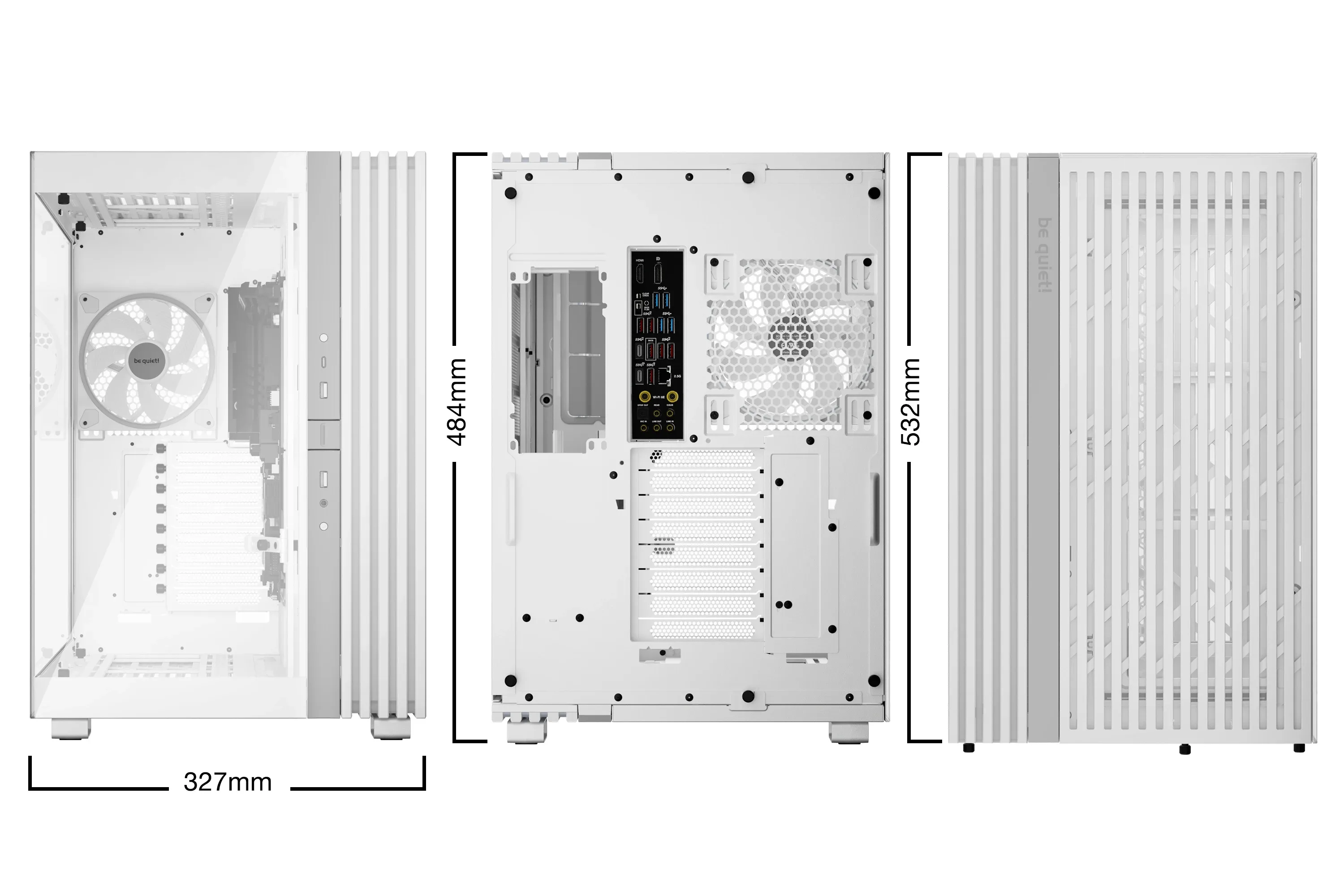 be quiet! кутия Case EATX - LIGHT BASE 900 FX White - Image 177