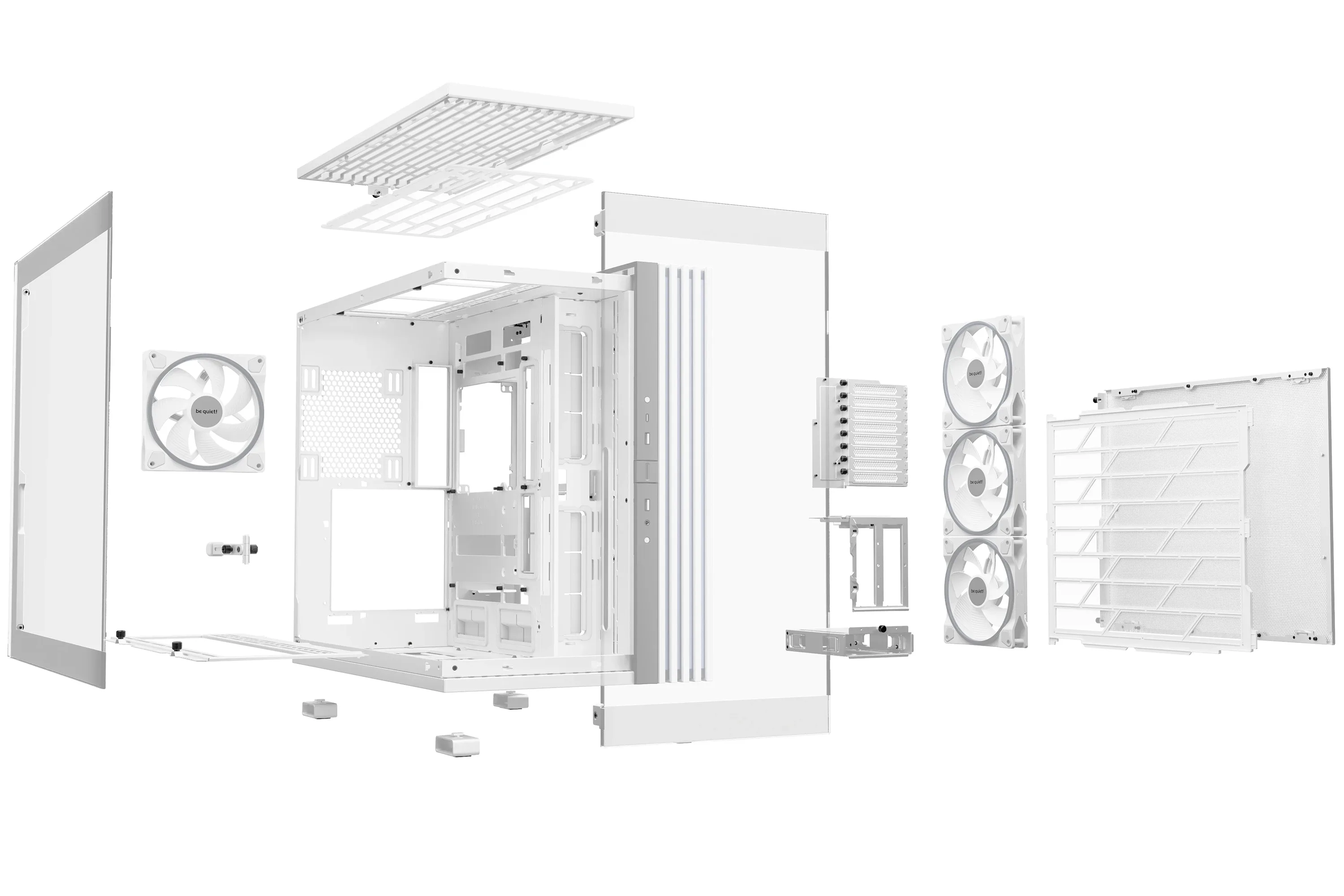be quiet! кутия Case EATX - LIGHT BASE 900 FX White - Image 180