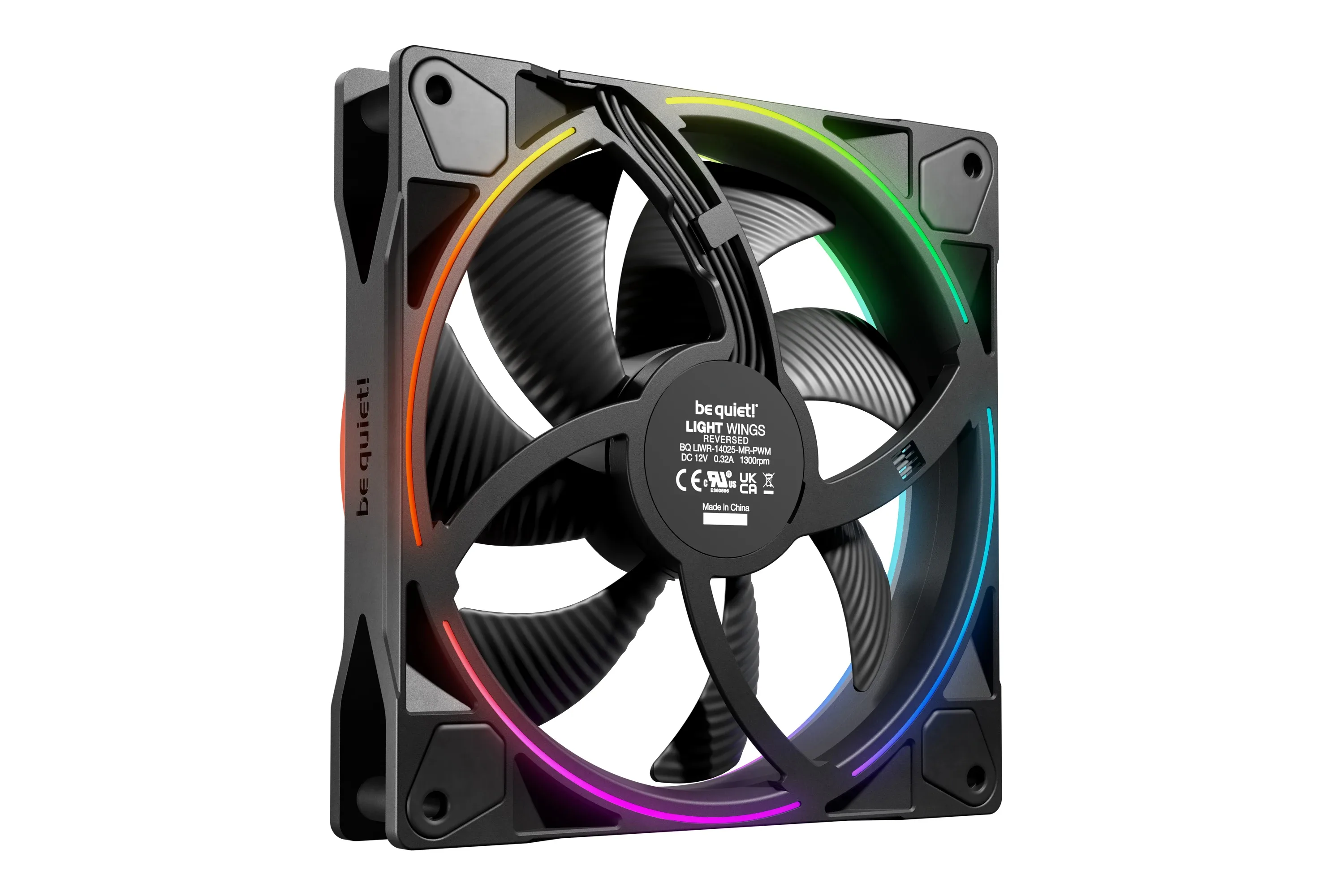 be quiet! вентилатор Fan 140mm - LIGHT WINGS 140mm PWM Reverse Black - Image 14