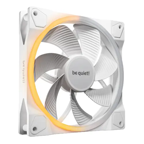 be quiet! вентилатор Fan 140mm - LIGHT WINGS 140mm PWM Reverse White