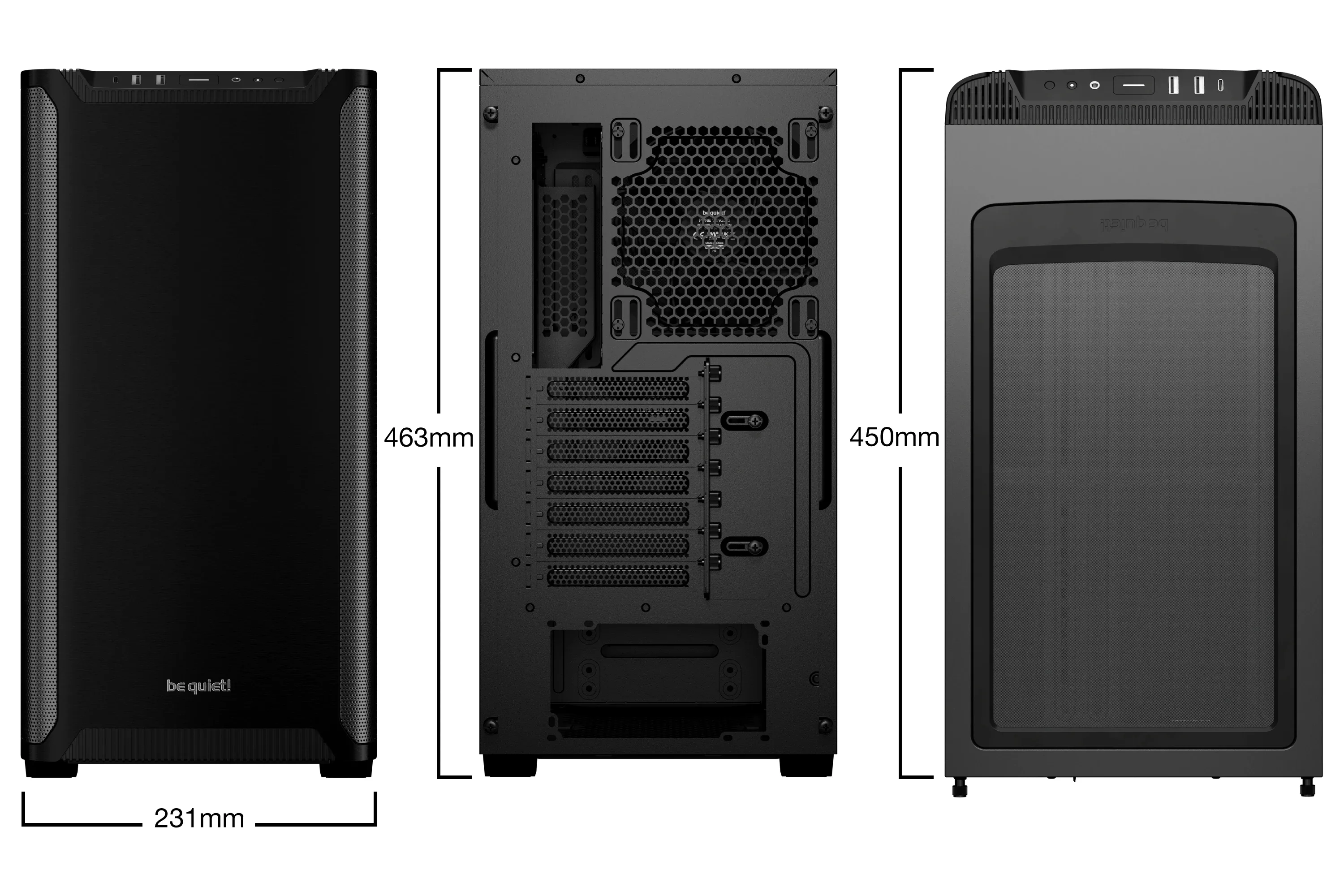 be quiet! кутия Case ATX - Pure Base 501 - Image 177