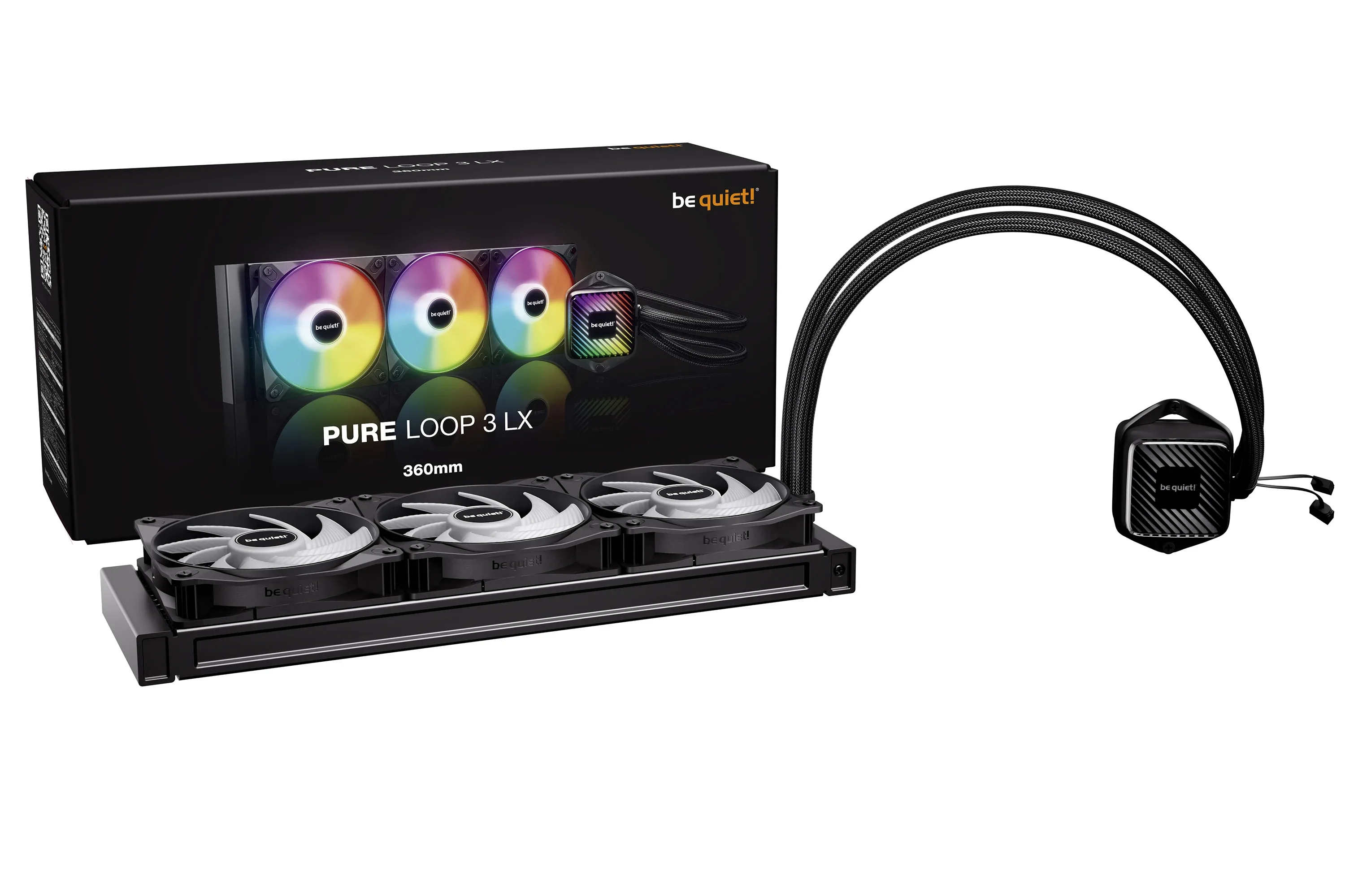 be quiet! водно охлаждане Water Cooling - Pure Loop 3 LX 360mm - Image 4