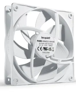 Alternative view of be quiet! вентилатор Fan 120mm - Pure Wings 3 120mm PWM White