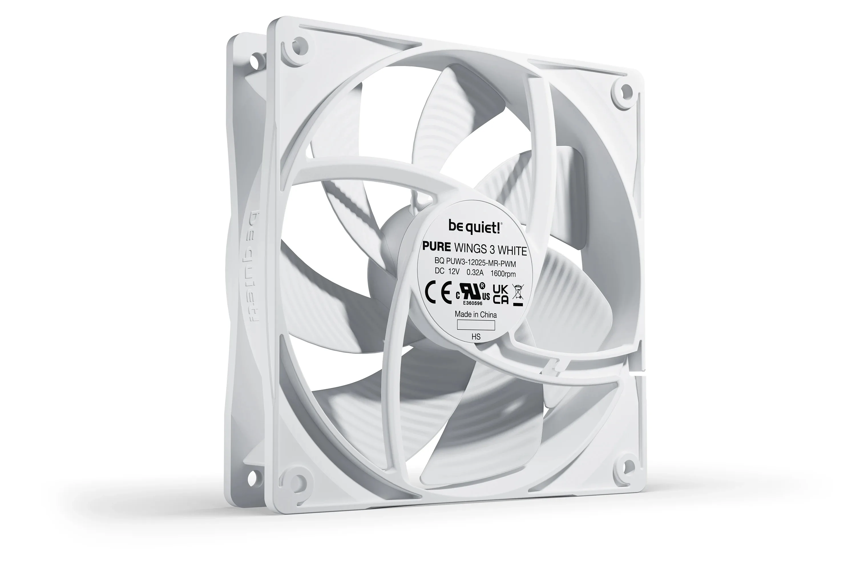 be quiet! вентилатор Fan 120mm - Pure Wings 3 120mm PWM White - Image 2