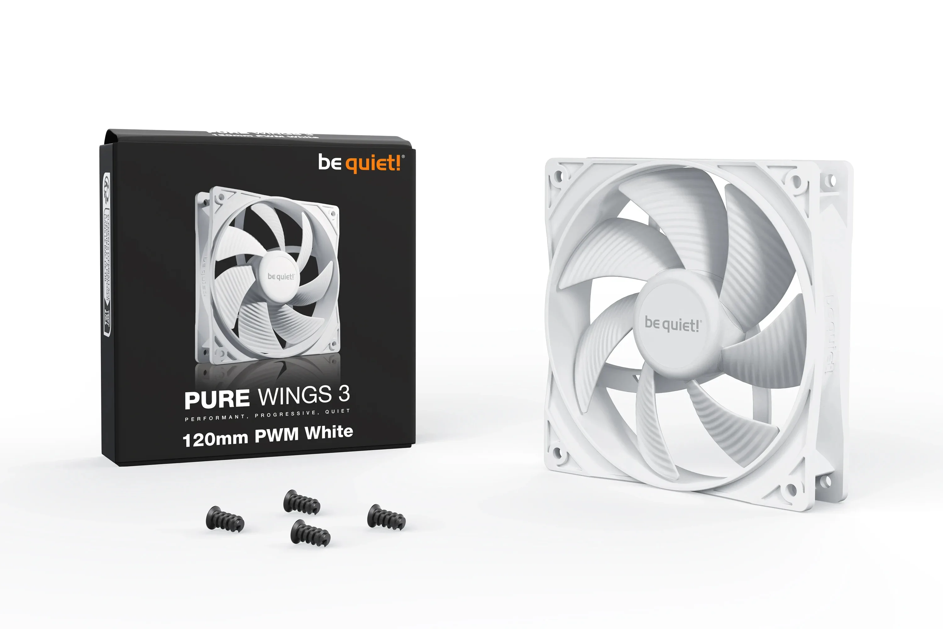 be quiet! вентилатор Fan 120mm - Pure Wings 3 120mm PWM White - Image 3