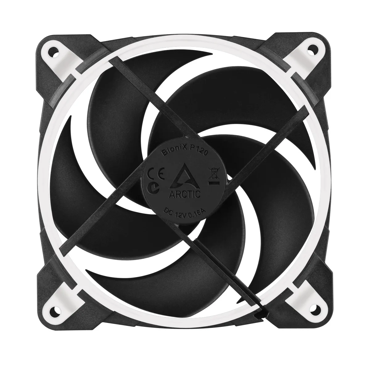 Arctic вентилатор Fan 120mm - BioniX P120 PWM PST - White - Image 140