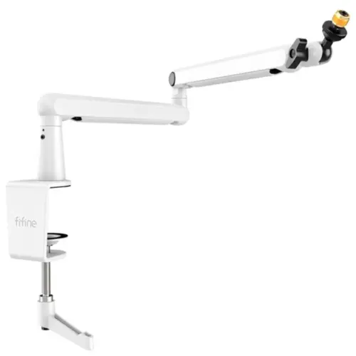 Alternative view of Стойка за микрофон FIFINE BM88 White High End Boom Arm Stand
