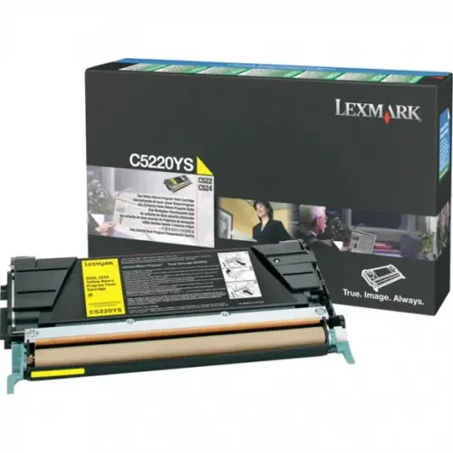 КАСЕТА ЗА LEXMARK OPTRA C522/C524/C530/C532/C534 - Yellow - Return program cartridge - PN