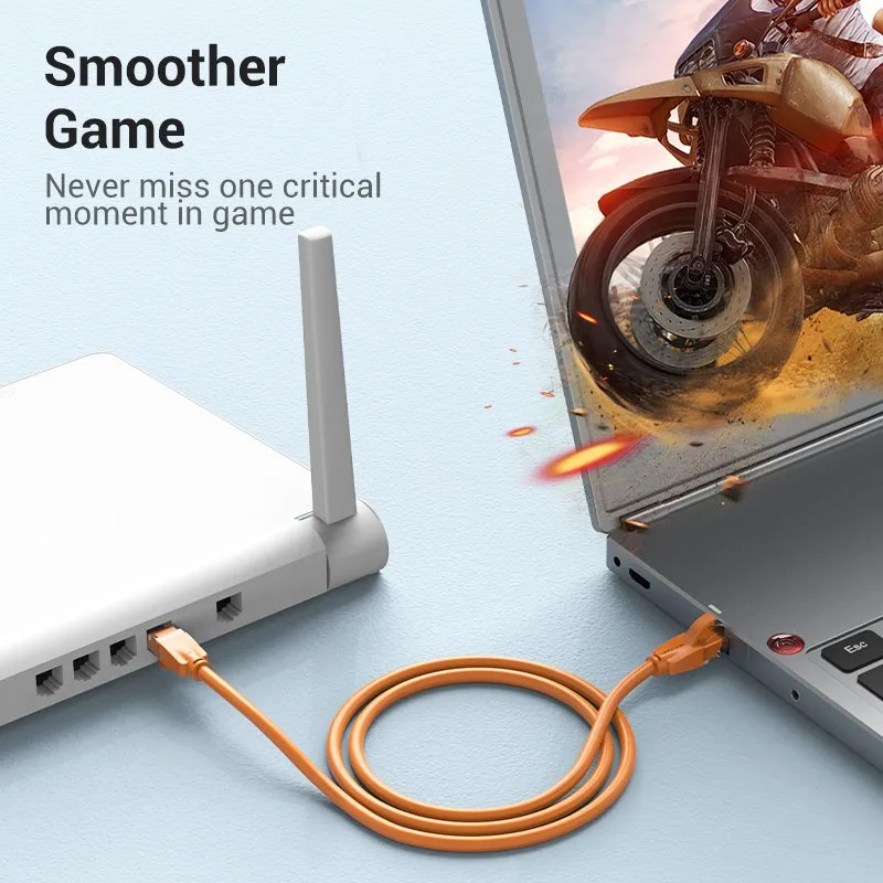 Vention Кабел LAN UTP Cat.6 Patch Cable - 2M Orange - IBEOH - Image 256