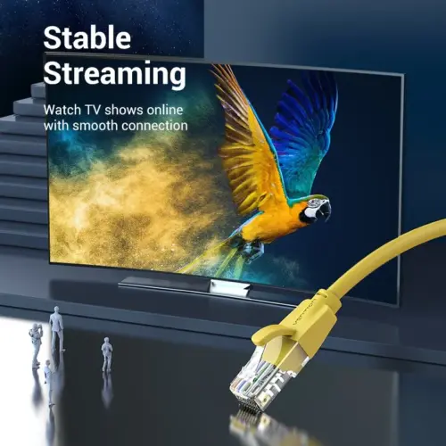 Vention Кабел LAN UTP Cat.6 Patch Cable – 2M Yellow – IBEYH