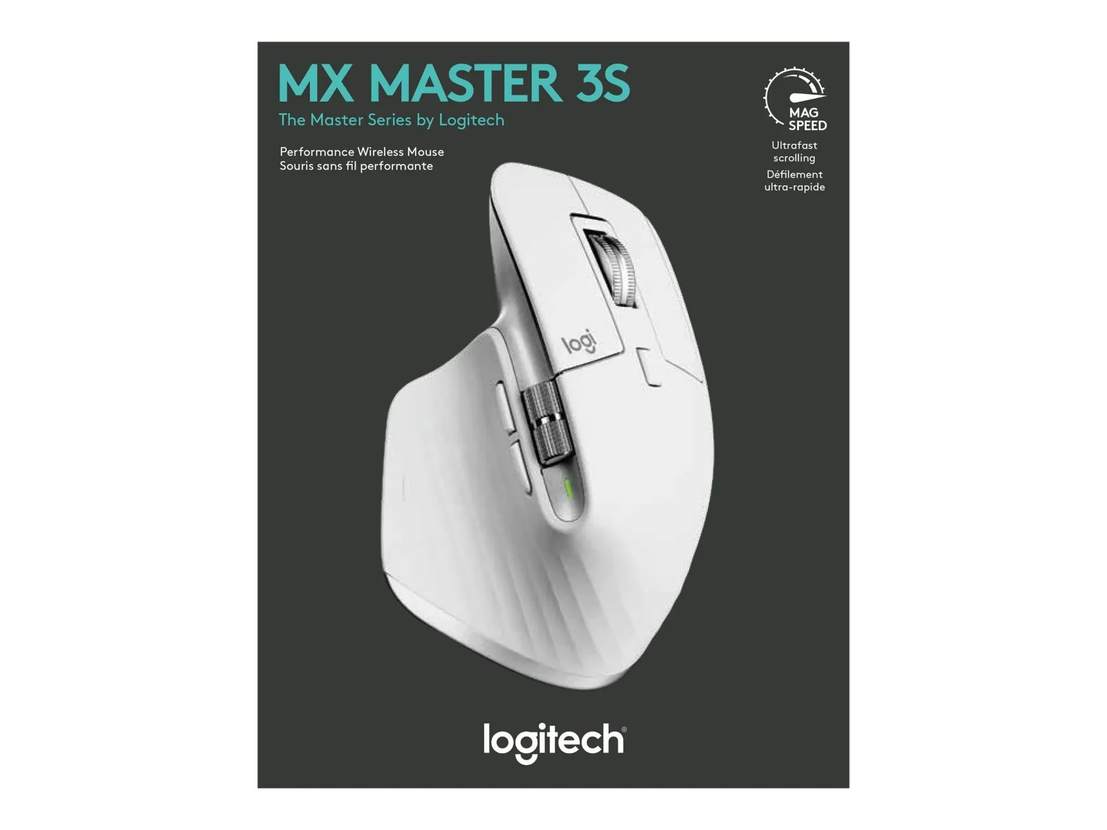 МИШКА LOGITECH MX MASTER 3S - Wireless - Grey - PN 910-006560 - Image 225