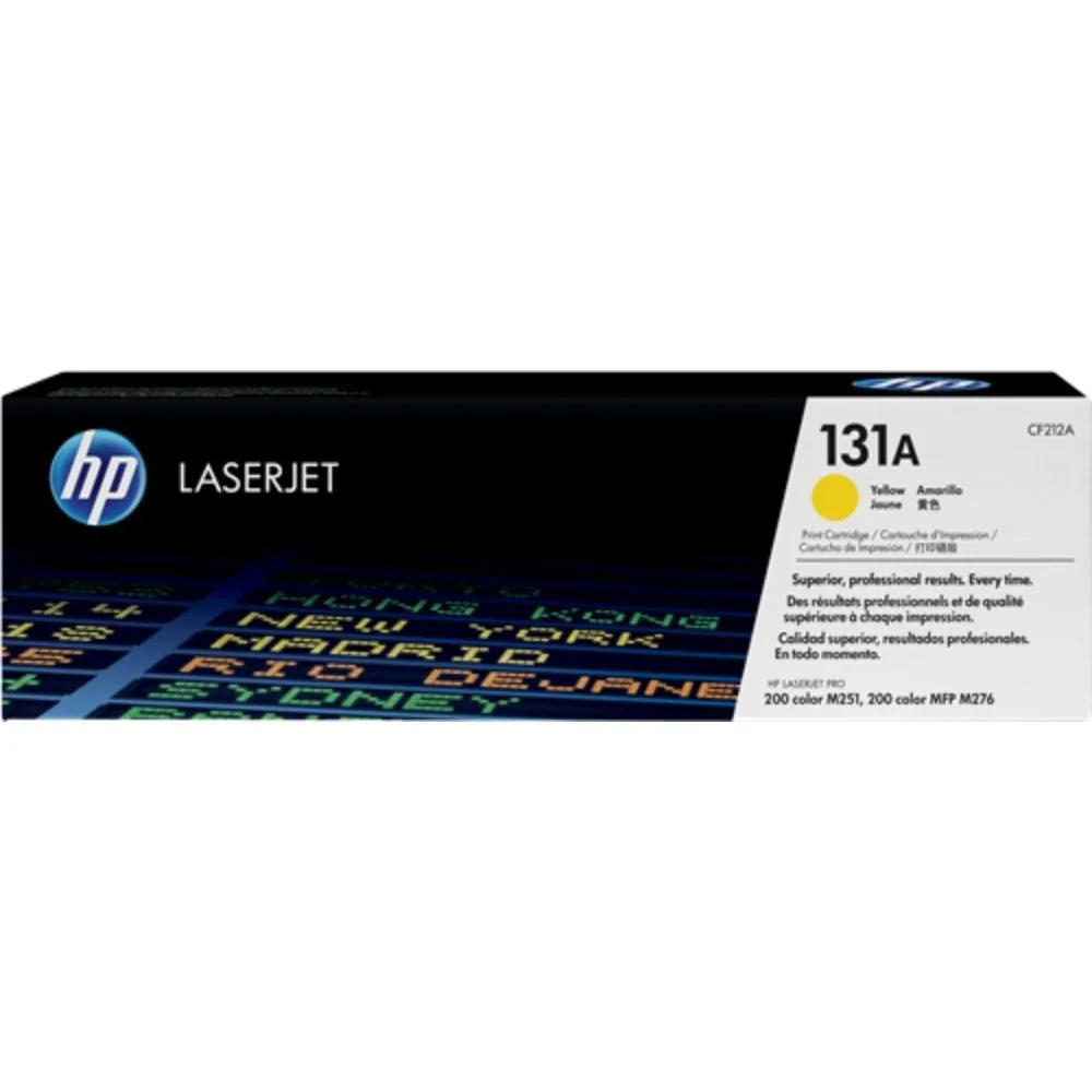 КАСЕТА ЗА HP LaserJet Pro 200 Color M251/M276 series - Yellow - /131A/ - PN CF212A