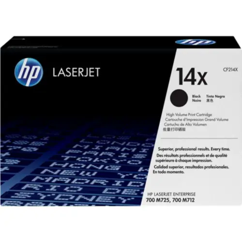 КАСЕТА ЗА HP LaserJet Enterprise 700 M725/M712 - Black - /14X/ - PN CF214X